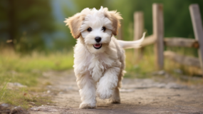 Cute Havapoo Poodle Mix Pup
